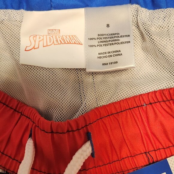 Spiderman Swim Trunks - Picture 2 of 3